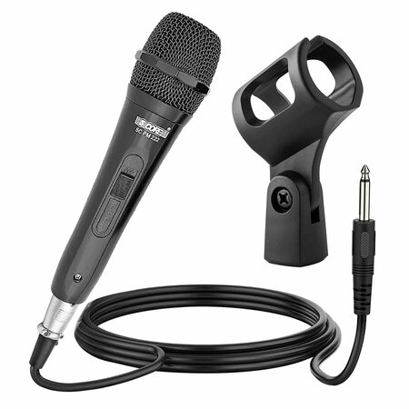 5 CORE 5 Core Handheld Microphone For Karaoke Singing - Dynamic Cardioid Unidirectional Vocal XLR Mic PM-222